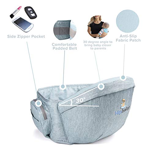 Premium Baby Hip Carrier – Safety Certified – Ideal for New Parents  
Premium Baby Hip Carrier – Anti-Slip Fabric – Comf