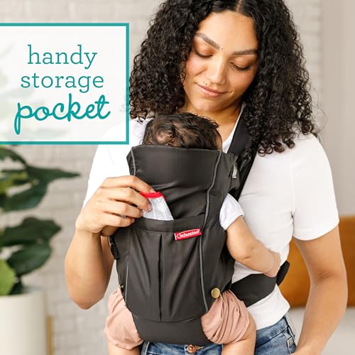 Infantino Swift Classic Carrier - Adjustable and Easy-to-Use for Babies, Perfect for Everyday Wearing, Multiple Carrying