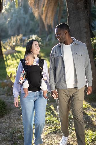 Beco Baby Carrier Gemini Organic Metro Black 7-35lbs Baby Backpack Carrier